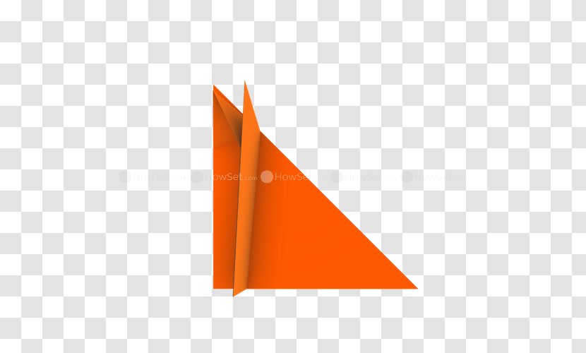 Triangle - Orange Transparent PNG