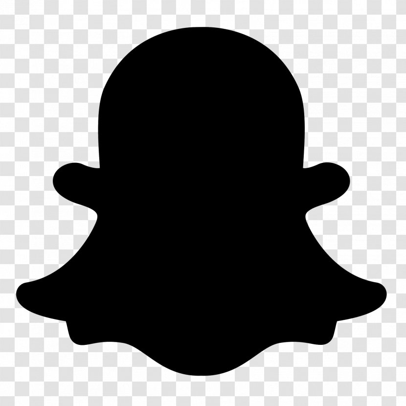 Social Media Logo - Silhouette - Ghost Transparent PNG