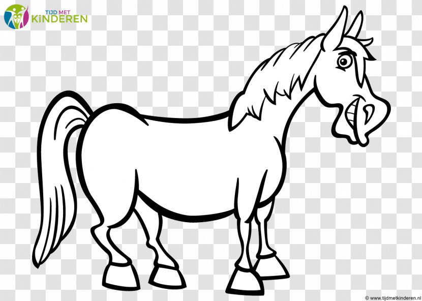Horse Cartoon Drawing Transparent PNG