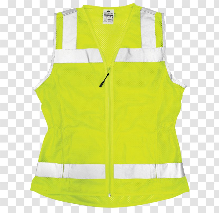 Gilets High-visibility Clothing Sleeveless Shirt Economy - Vest - Safety Transparent PNG