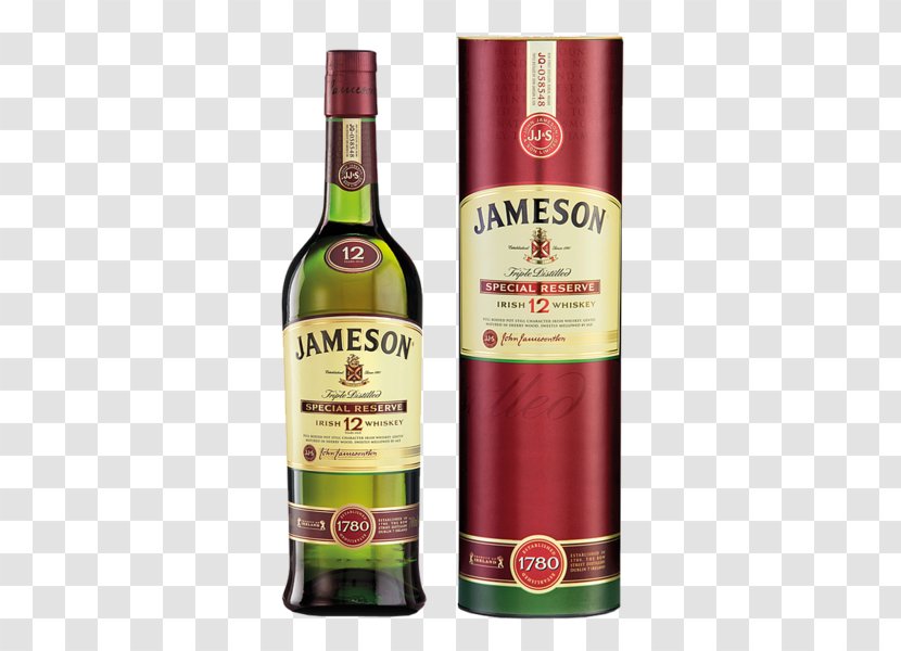 Jameson Irish Whiskey Scotch Whisky Tullamore Dew - Wine Bottle - Wisky Transparent PNG