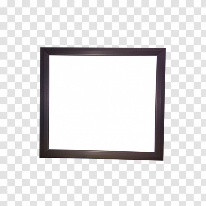 Window Picture Frame Area Pattern - Square Inc - Product Black Flat Panel Lamp Transparent PNG
