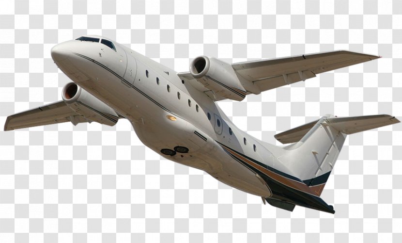 Airplane Flight Fixed-wing Aircraft Air Charter Business Jet - Plane Transparent PNG