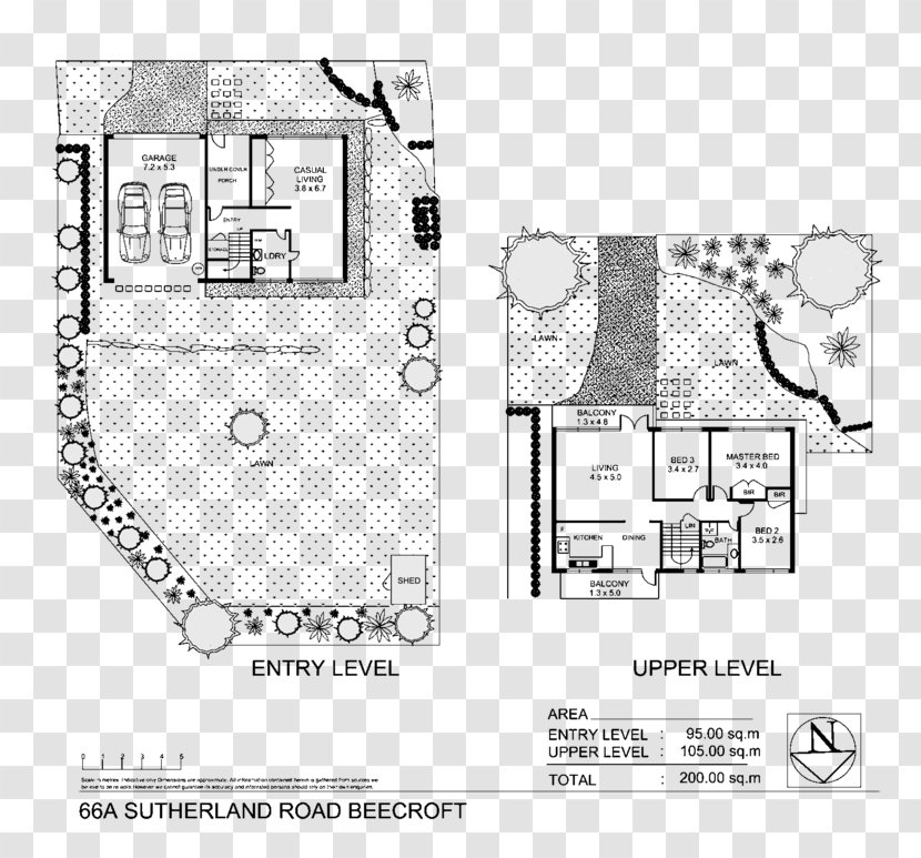 Floor Plan Technical Drawing - Text - Design Transparent PNG