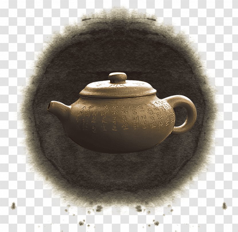 Chinoiserie Classical Architecture - Coffee Cup - Kettle Transparent PNG