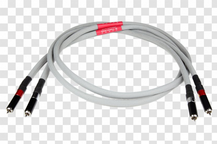 Speaker Wire Electrical Cable Sound XLR Connector Coaxial - Ethernet - RCA Transparent PNG