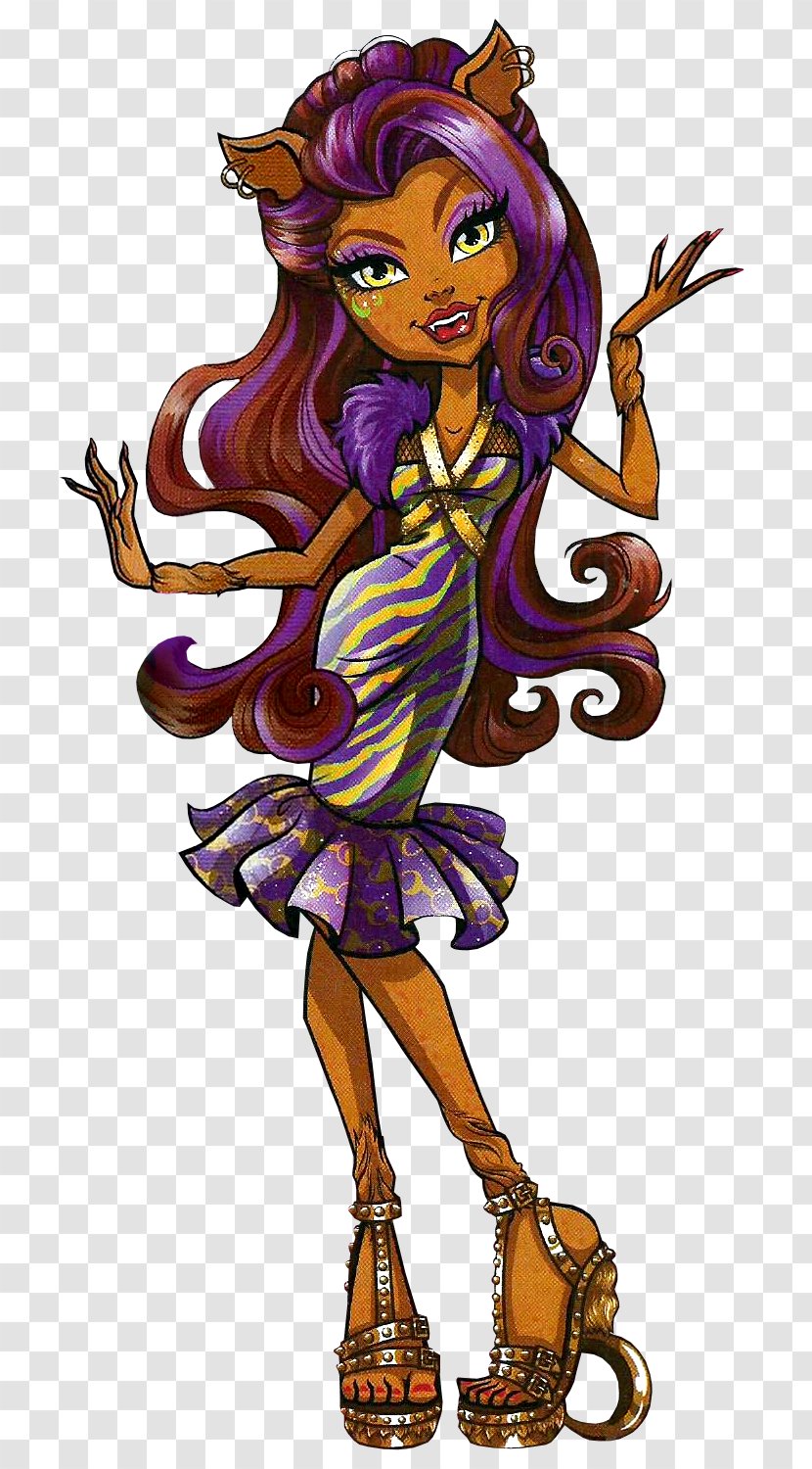 Monster High: Welcome To High Frankie Stein Clawdeen Wolf Doll Original Gouls CollectionClawdeen - Bratzillaz House Of Witchez Transparent PNG