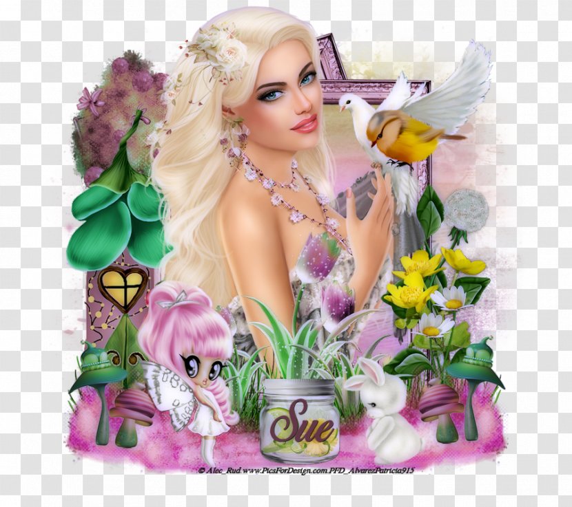 Barbie Cut Flowers Lilac Fairy - Summer Breeze Transparent PNG