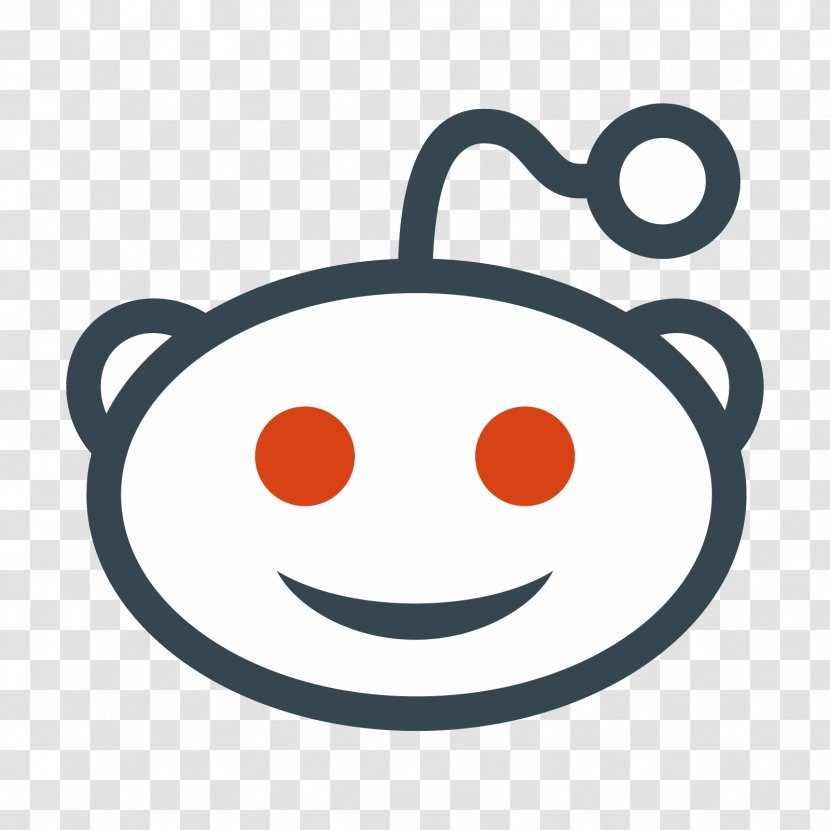 Reddit Social Media Logo - Smile Transparent PNG