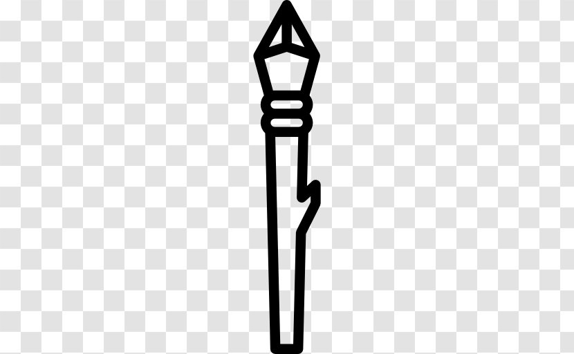 Spear Clip Art - Black And White Transparent PNG