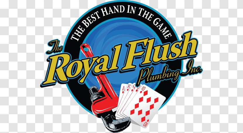 Royal Flush Plumbing Plumber Logo Brand - Massachusetts Transparent PNG