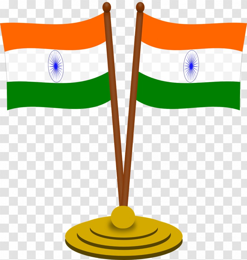 Flag Of India Indian Independence Movement National - Area Transparent PNG