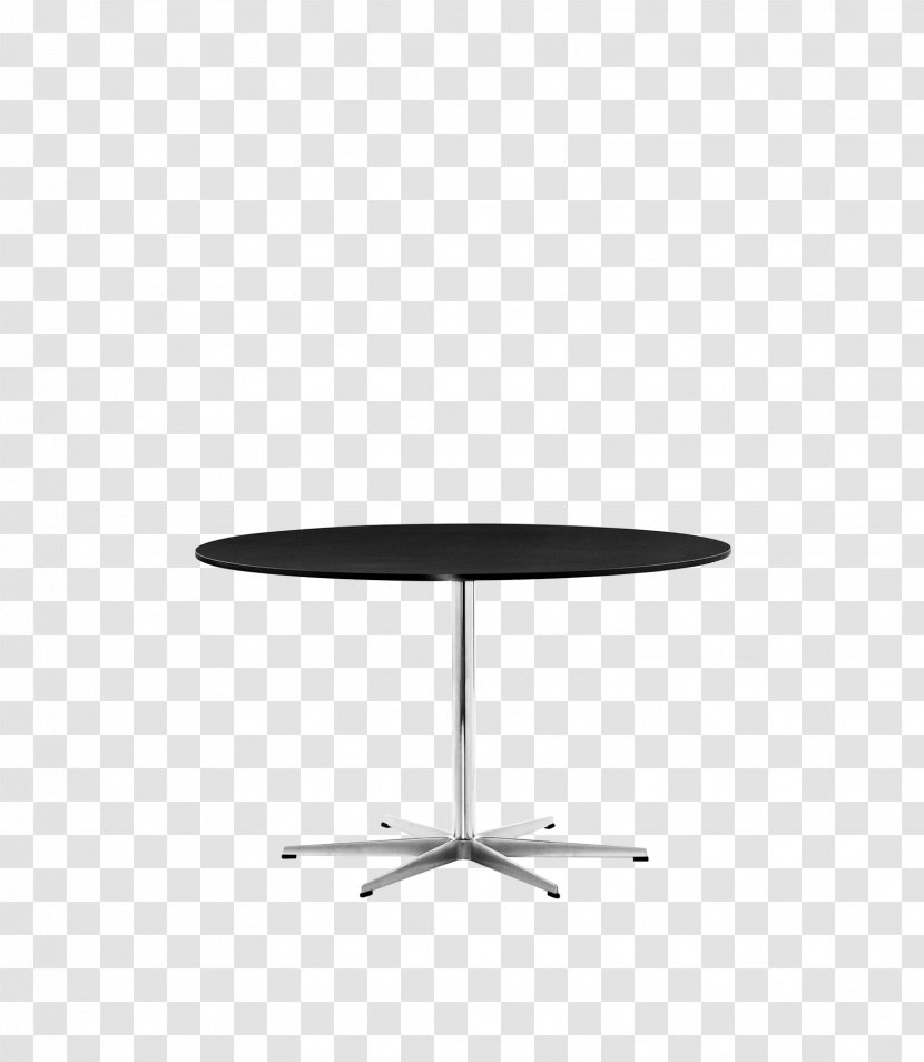 Coffee Tables Fritz Hansen Matbord - A Round Table With Four Legs Transparent PNG