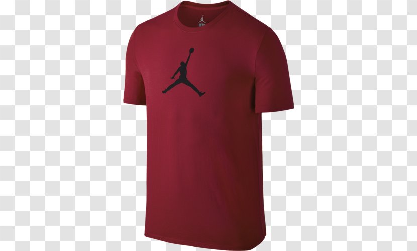 T-shirt Jumpman Crew Neck Clothing - Basketball Clothes Transparent PNG