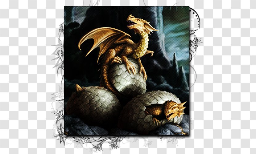 Dragon Treasure Fantasy Art Legendary Creature - Mythical Transparent PNG