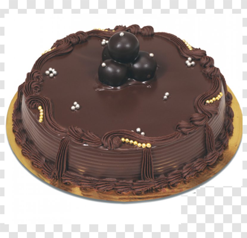 Chocolate Cake Truffle Black Forest Gateau Ganache Cream - Spread Transparent PNG