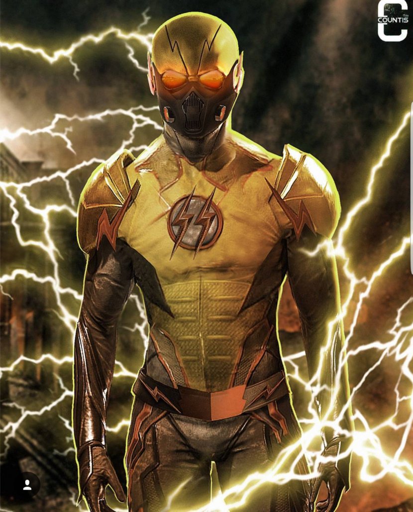 The Flash Eobard Thawne Superhero Crisis On Earth-X - Flower Transparent PNG