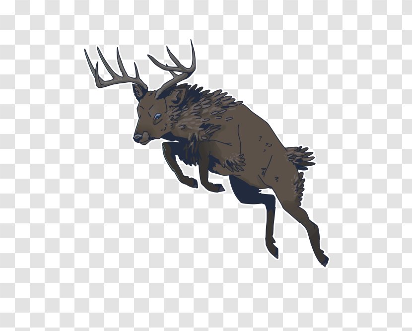 Elk Moose Reindeer Antler Fauna - Deer - Hugh Dancy Transparent PNG