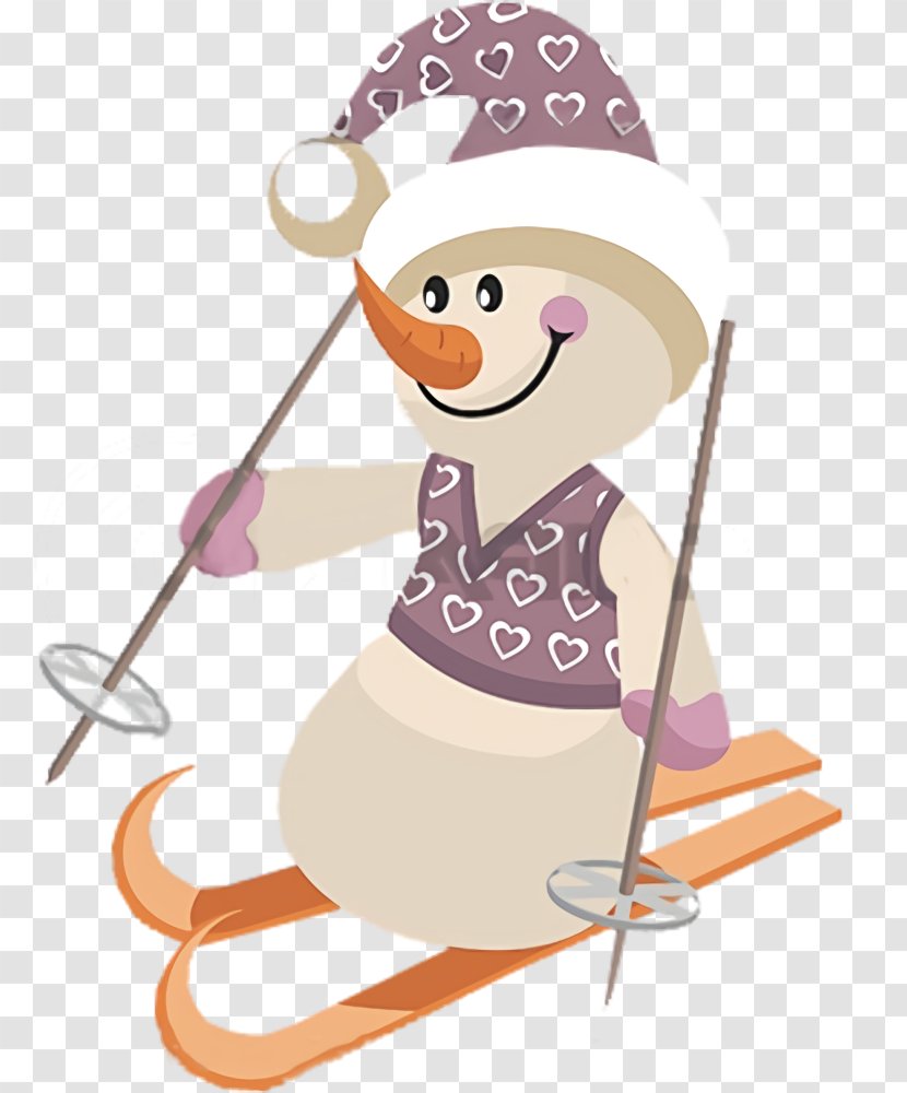 Christmas Snowman Winter - Cartoon - Sport Recreation Transparent PNG