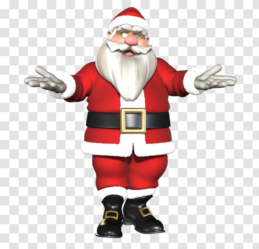 Santa Claus - Figurine - Christmas Transparent PNG