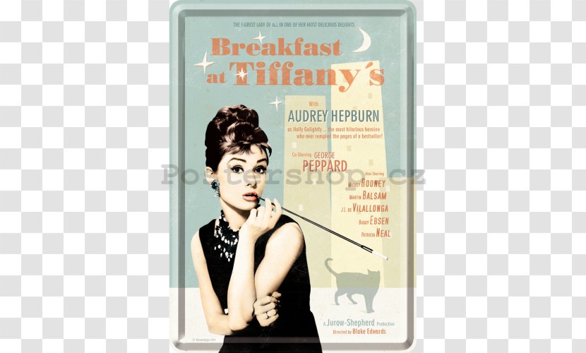 Audrey Hepburn Breakfast At Tiffany's Holly Golightly Actor - Advertising Transparent PNG