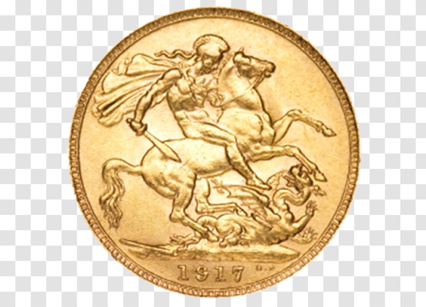 Gold Coin Perth Mint Sovereign - Bar Transparent PNG