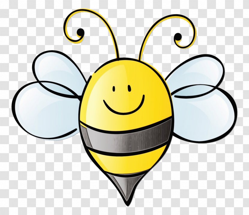 Bee Cartoon - Cute - Pollinator Pleased Transparent PNG