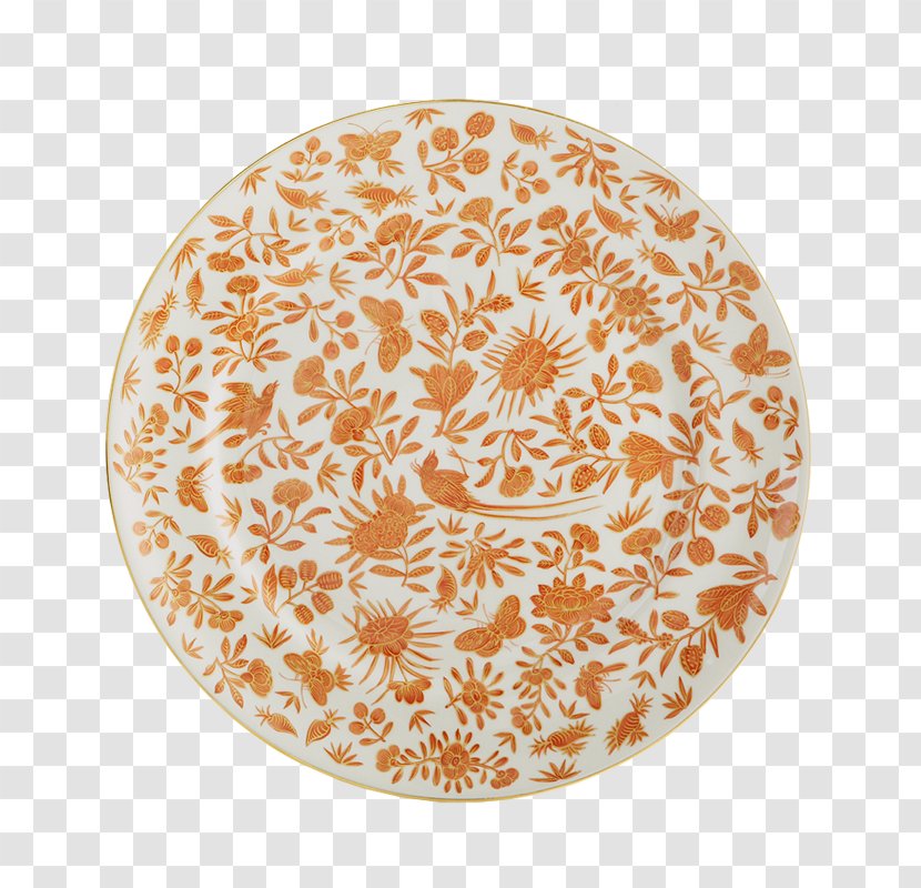 Plate Tableware Mottahedeh & Company Butterfly - Table Setting Transparent PNG