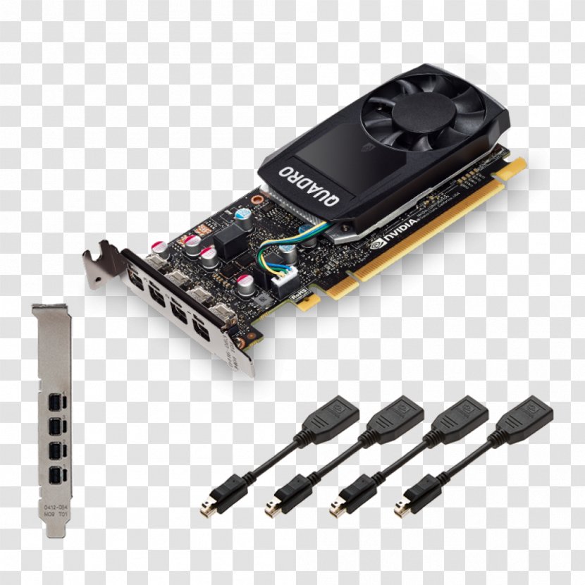 Graphics Cards & Video Adapters NVIDIA Quadro P1000 GDDR5 SDRAM PNY Technologies - Workstation - Nvidia Transparent PNG