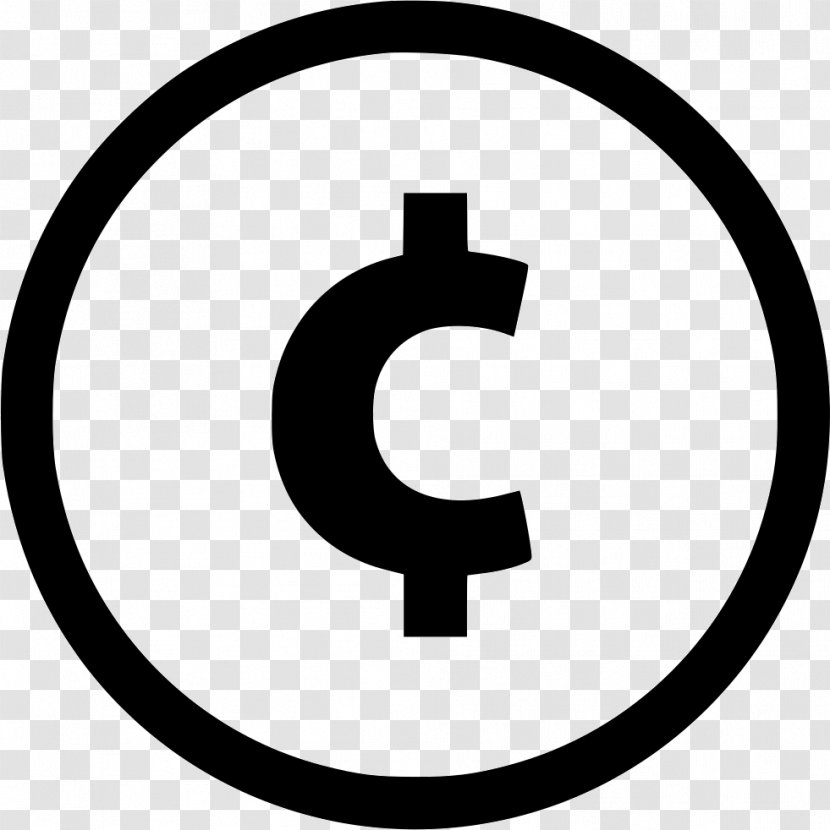 Clip Art - Number - Cent Symbol Transparent PNG