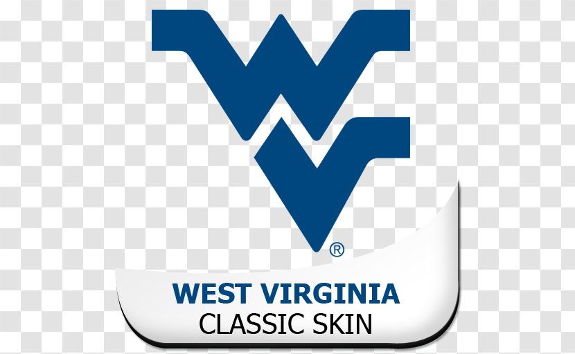West Virginia University Logo Brand Product Reversible WVU Bib - Text Transparent PNG