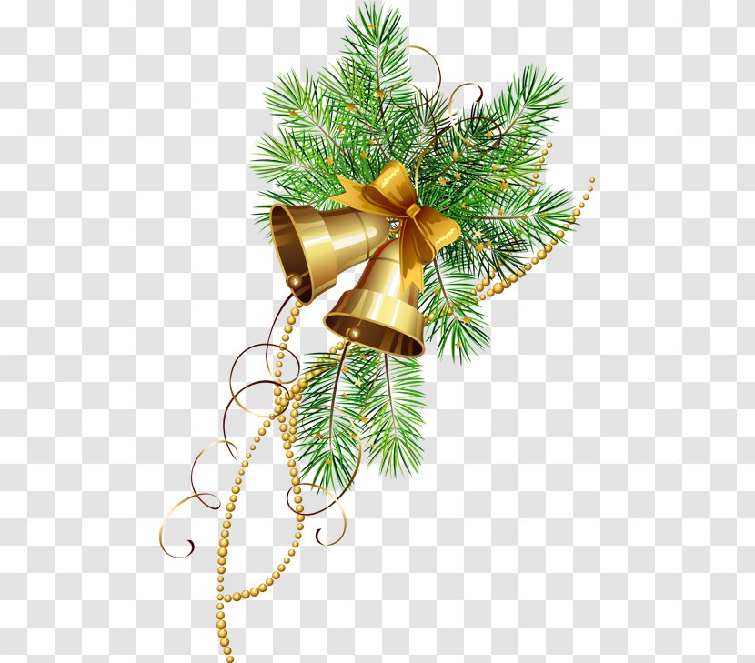 Christmas Ornament Bell Drawing - Twig Transparent PNG