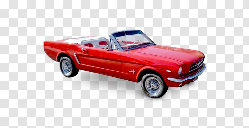 Tether Car First Generation Ford Mustang Convertible - Classic Cars Transparent PNG