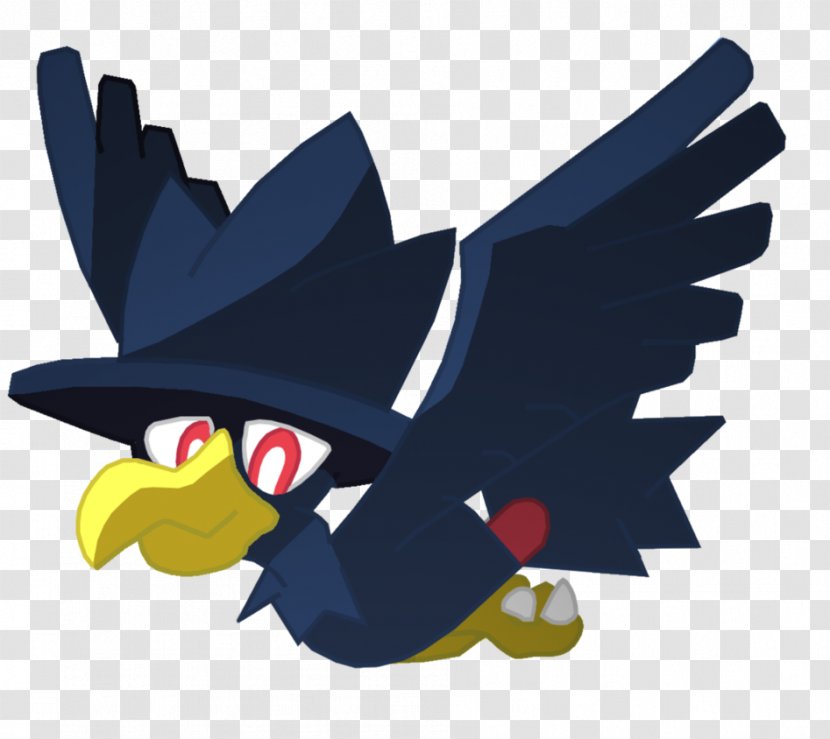 Pokémon Crystal Murkrow GO HeartGold And SoulSilver - Rooster - Pokemon Go Transparent PNG
