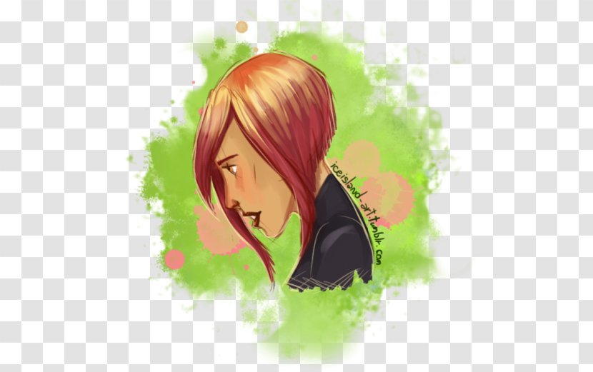 Hair Coloring Black Red Brown - Frame - Watercolor Insect Transparent PNG