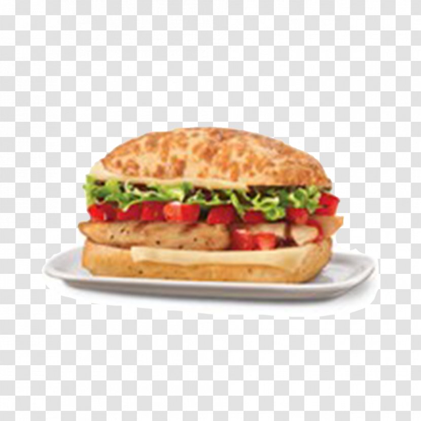 Chicken Sandwich Bruschetta Fast Food Dairy Queen Barbecue - Appetizing Transparent PNG
