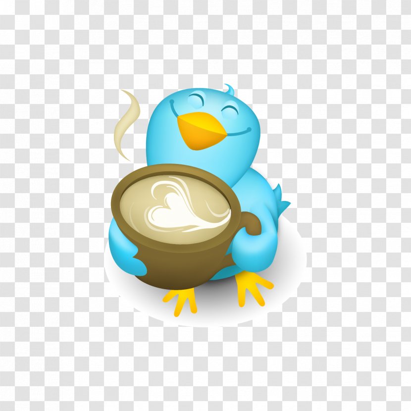 Social Media Blog Icon - Networking Service - Vector Carrying Coffee Chick Transparent PNG