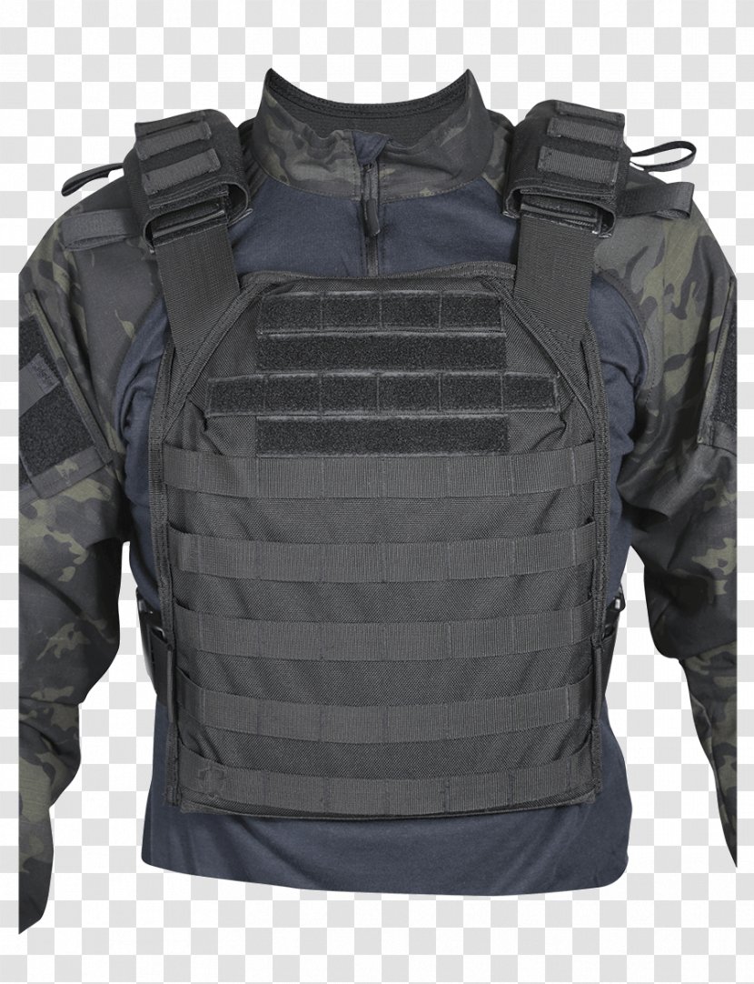 Soldier Plate Carrier System MOLLE Gilets タクティカルベスト Military Tactics - Navy - Bullet Proof Vest Transparent PNG