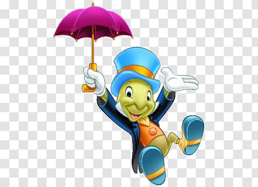 Jiminy Cricket The Talking Crickett Adventures Of Pinocchio Clip Art - Eddie Carroll Transparent PNG