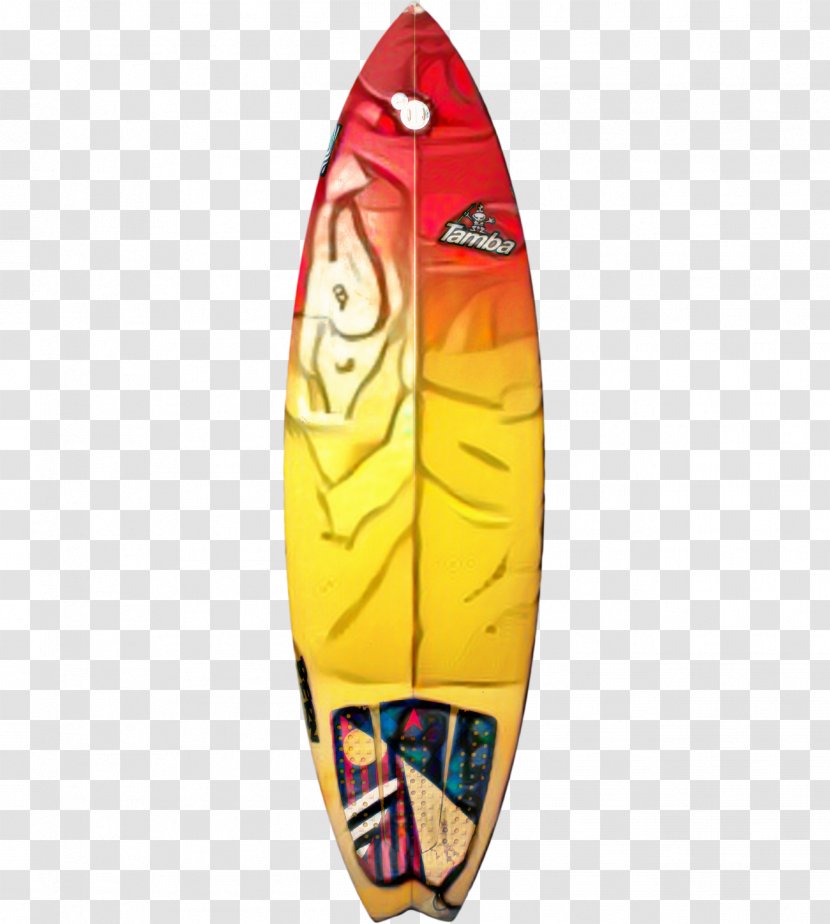 Surfboard - Skimboarding - Orange Transparent PNG