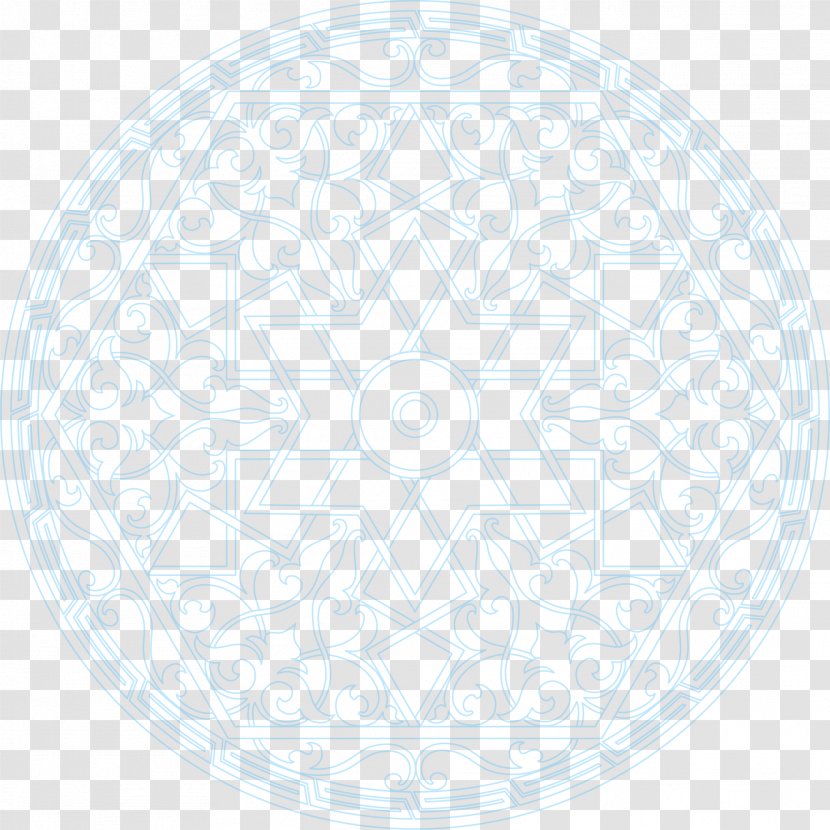 Checkers And Rallys Symmetry Purple Pattern - Triangle - Blue Circle Transparent PNG