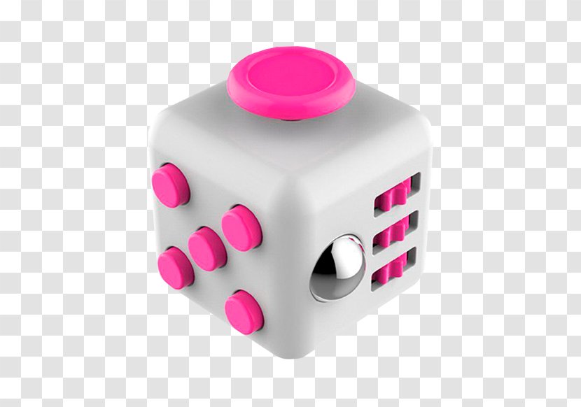 Fidget Cube Spinner Fidgeting Color - Attention Deficit Hyperactivity Disorder - Brown Bag Transparent PNG