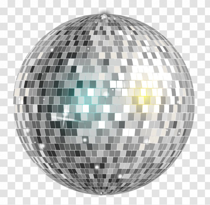 Disco Ball Nightclub - Grey Vector Transparent PNG