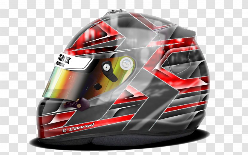 Bicycle Helmets Motorcycle Lacrosse Helmet - Kart Racing Transparent PNG