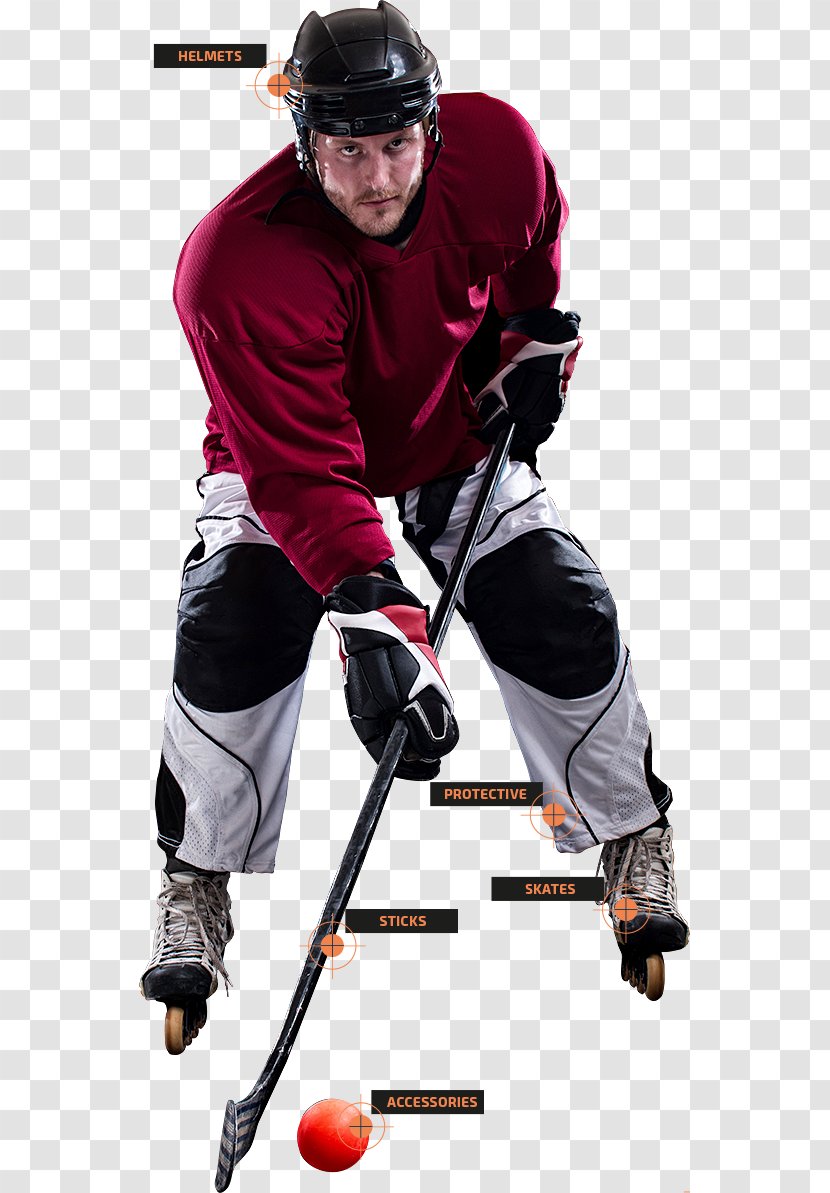 Ice Hockey Stick Protective Gear In Sports Roller In-line - Goaltender Transparent PNG
