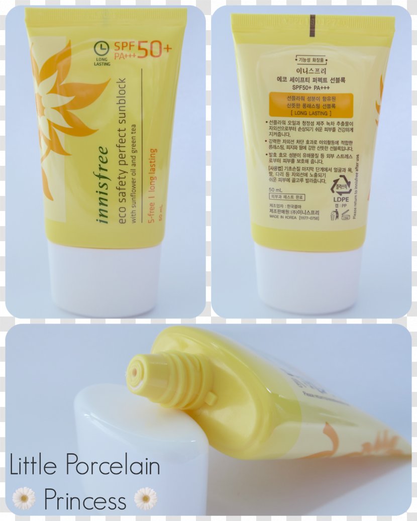 Cream Lotion Sunscreen - Skin Care - Lovely Transparent PNG