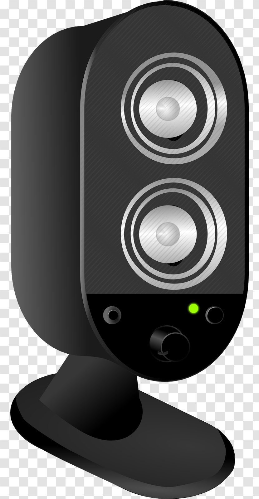 Drawing Computer Speakers Vehicle Horn Inkscape GNU - Loudspeaker - Yast Transparent PNG