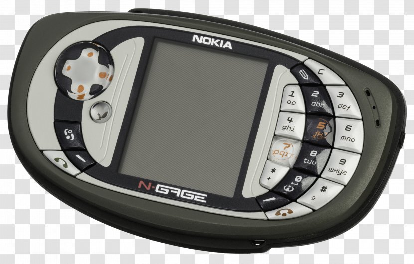 N-Gage Nokia 8210 Smartphone Handheld Game Console - Multimedia Transparent PNG