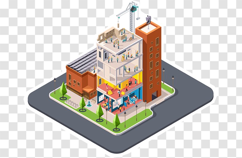 Building Information Modeling Construction Industry Technology - Urban Design Transparent PNG