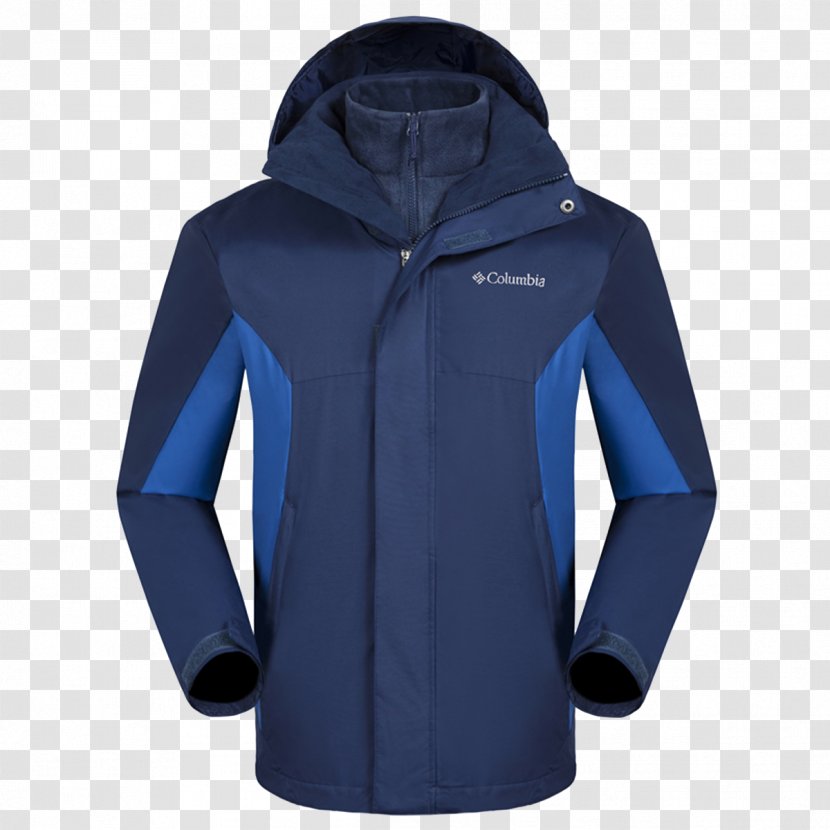Hoodie T-shirt Jacket Columbia Sportswear - Sport Coat Transparent PNG